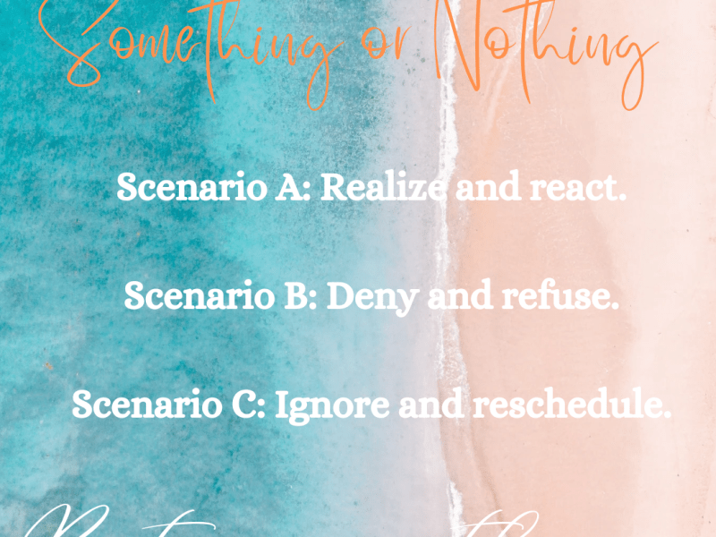 Something or nothing.