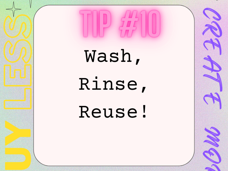 Buy Less, Create More. 15 TIPS FOR CLEANING, ORGANIZING, FRUGAL LIVING, SAVING MONEY: TIP&nbsp;#10