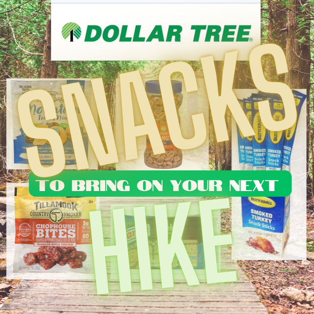 Budget non-perishable snack ideas to bring in your backpack on your next hiking adventure