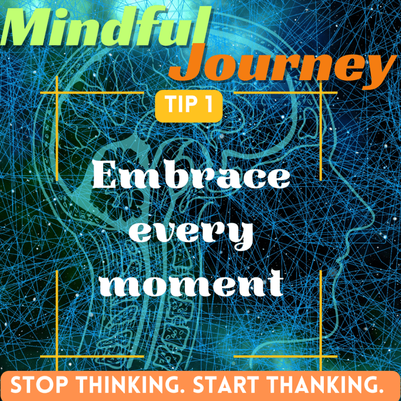 The Mindful Journey: 13 TIPS for Mindfulness, Awareness, Productivity, and Living Intentionally. Tip&nbsp;#1