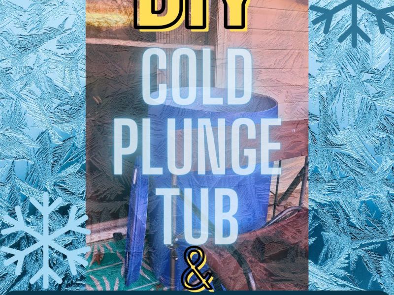 DIY Cold Plunge Tub: 55 gallon barrel drum. (6 Week Update&nbsp;Review)