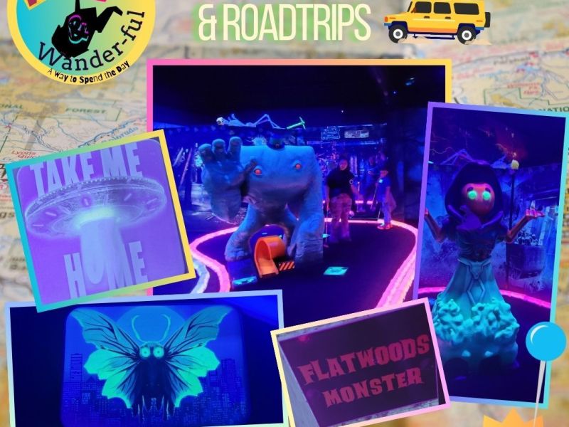 WV Adventures & Roadtrips: Cryptid Mountain Mini Golf, Morgantown,&nbsp;WV.