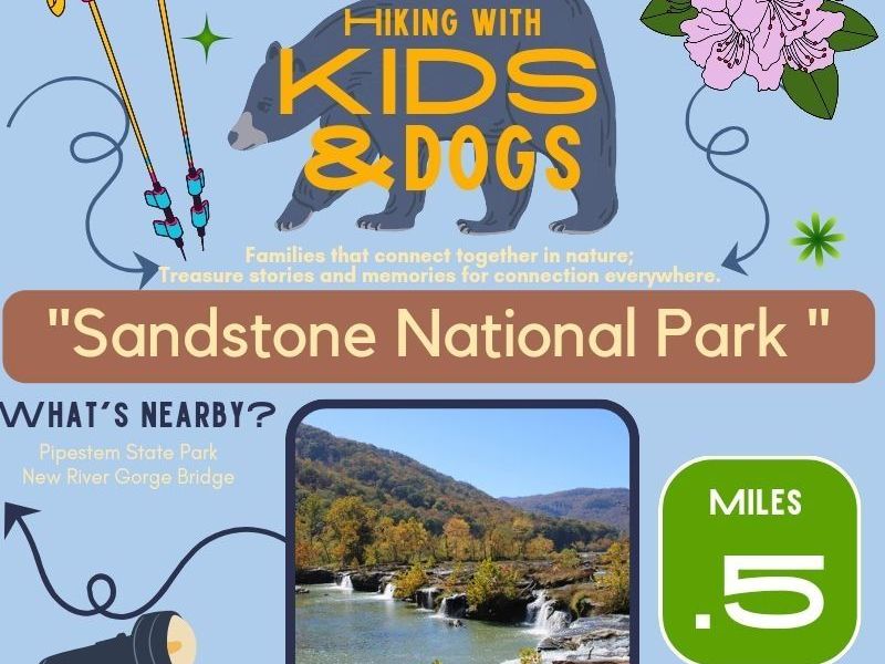 Sandstone Falls: West Virginia Hiking with Kids and&nbsp;Dogs